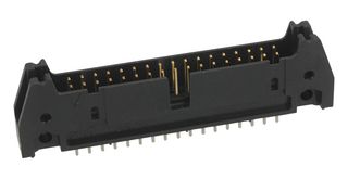 3M N3431-6002RB Pin Header, Wire-to-Board, 2.54 mm, 2 Rows, 34 Contacts, Through Hole Straight, 3000 Series