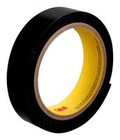 3M SJ-3571 (BLACK) 2 Hook & Loop Fastener, Scotchmate&trade; Reclosable Loop Type, 2 ", 50.8 mm, Black