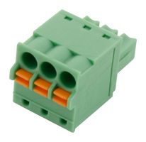 PHOENIX CONTACT 1851054 Pluggable Terminal Block, 3.81 mm, 3 Positions, 26 AWG, 16 AWG, 1.5 mm², Push In