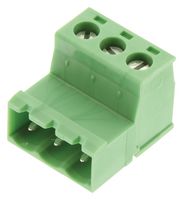 PHOENIX CONTACT 1786187 Pluggable Terminal Block, Inverted, 5.08 mm, 3 Positions, 24 AWG, 12 AWG, 2.5 mm², Screw