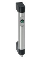 DAVIES MOLDING FG7-01.GC160.01 Handle, w/ PB Switch, 160 mm, Aluminum, Nylon 6 (Polyamide 6), M6, FG7 Series