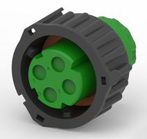 TE CONNECTIVITY - AMP 3-967325-1 Automotive Connector Housing, Receptacle, 4 Positions, AMP 1355065 Automotive Socket Contacts