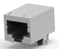 AMP - TE CONNECTIVITY 5558070-1 Modular Connector, RJ50 Jack, 1 x 1 (Port), 10P10C, Cat3, Through Hole Mount