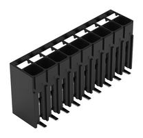 WAGO 2086-1109/700-000/997-607 Wire-To-Board Terminal Block, 3.5 mm, 9 Positions, 24 AWG, 16 AWG, 1.5 mm², Push In