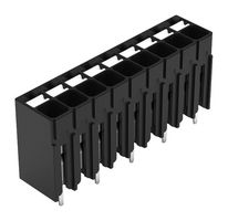 WAGO 2086-1129 Wire-To-Board Terminal Block, 3.5 mm, 9 Positions, 24 AWG, 16 AWG, 1.5 mm², Push In