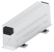 TE CONNECTIVITY - CORCOM 6-1609998-6 Power Line Filter, General Purpose, 520 VAC, 42 A, Three Phase, 2 Stage, DIN Rail Mount