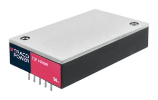 TRACO POWER TEP 100-3615UIR Isolated Through Hole DC/DC Converter, ITE & Railway, DIP, 12:1, 100 W, 1 Output, 24 VDC