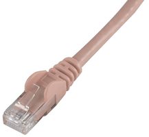 PRO SIGNAL PSG90576 Ethernet Cable, Cat6, RJ45 Plug to RJ45 Plug, UTP (Unshielded Twisted Pair), Pink, 3 m, 9.8 ft
