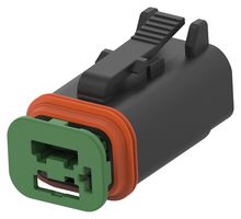 TE CONNECTIVITY 1-2356607-2 Automotive Connector Housing, Superseal Pro Series, Plug, 3 Positions