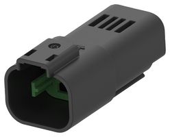 TE CONNECTIVITY 1-2356631-2 Automotive Connector Housing, Superseal Pro Series, Plug, 3 Positions