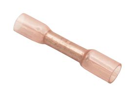 MUELLER ELECTRIC BU-191640013 Butt Splice, Blue, 16 AWG, 14 AWG, Heat Shrink Nyax