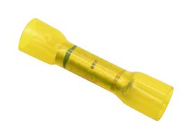 MUELLER ELECTRIC BU-191640077 Butt Splice, 16AWG to 14AWG, Blue, Yellow, 12 AWG, 10 AWG, Heat Shrink Nyax