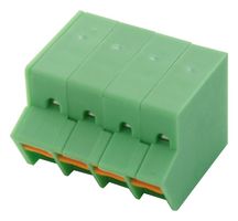 PHOENIX CONTACT 1752120 Wire-To-Board Terminal Block, 3.5 mm, 4 Positions, 24 AWG, 16 AWG, 1 mm², Push In