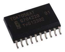 NXP PCF8574AT/3,518 Audio Power Amplifier, 3.5W x 1 @ 16Ohm, AB, 1 Channels, 4.5V to 18V, SOIC, 20 Pins