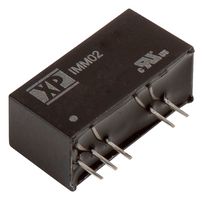 XP POWER IMM0212S3V3 Isolated Through Hole DC/DC Converter, Medical, SIP, 2:1, 2 W, 1 Output, 3.3 V