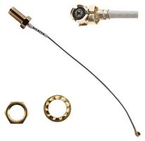 SIRETTA ASMG025D11311 RF / Coaxial Cable Assembly, 9.9 ", 250 mm, 1.13mm, U.FL Jack, RP SMA Jack