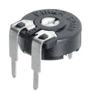 AMPHENOL PIHER SENSORS AND CONTROLS PT10LV10-474A2020-PM-S Trimmer, Single Turn, Carbon, Side Adjust, 470 kohm, Through Hole, 1 Turns