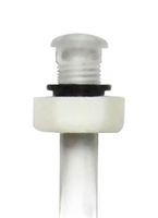 BIVAR PLTR2-500-PR1 Light Pipe, IP67, 0.5 ", 1 Pipes, Circular with Domed Top, Press Fit, Panel, Transparent