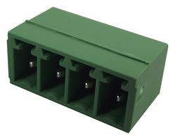 PHOENIX CONTACT 1803442 Terminal Block, Header, 3.81 mm, 4 Positions, 8 A, 160 V, Through Hole Vertical