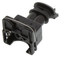 AMP - TE CONNECTIVITY 282956-1 Automotive Connector, Junior Power Timer Series, Straight Plug, 2 Contacts, Crimp Pin