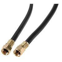 MULTICOMP PRO 24-12345 RF / Coaxial Cable Assembly, 18AWG , 75 ft, 22.86 m, RG6U, F Straight Plug, F Straight Plug, 75 ohm