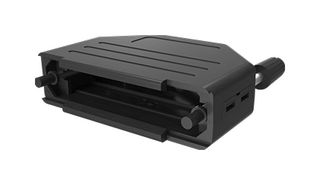 AMPHENOL COMMUNICATIONS SOLUTIONS 86303641CLF D Sub Backshell, FCI 8630 Series, DD, 180°, Plastic Body