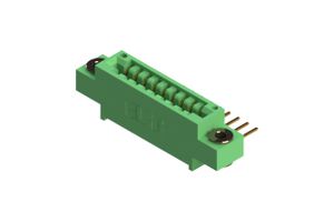 EDAC 346-009-559-603 Card Edge Connector, Single Side, 1.57 mm, 9 Contacts, Through Hole Mount, Right Angle