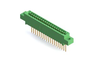 EDAC 346-019-540-604 Card Edge Connector, Single Side, 1.57 mm, 19 Contacts, Through Hole Mount, Straight