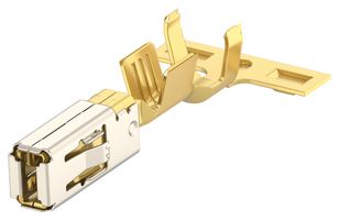 AMP - TE CONNECTIVITY 1-968857-2 Automotive Connector Contact, AMP MCP 2.8 Series, Socket, Crimp, 14 AWG, 16 AWG