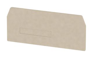 WEIDMULLER 1749580000 Accessory, Weidmuller ZDU 10/3AN Terminal Block, End Plate, Z Series