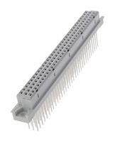 AMPHENOL COMMUNICATIONS SOLUTIONS 86093968115755E1LF DIN 41612 Connector, 8609 Series, 96 Contacts, Receptacle, 2.54 mm, 3 Row, a + b + c