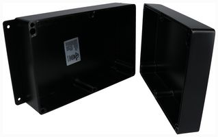 BUD INDUSTRIES AN-2808-AB Metal Enclosure, Diecast, Small, Diecast Aluminum, 82.3 mm, 146 mm, 222.5 mm, IP67, IP68