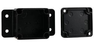 BUD INDUSTRIES AN-2811-AB Metal Enclosure, Diecast, Small, Diecast Aluminum, 29.97 mm, 45 mm, 50 mm, IP67, IP68