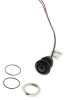 APEM Q12-7P5BXXB12E LED Panel Mount Indicator, Blue, 12 VDC, 12.7 mm, 20 mA, 800 mcd, IP67