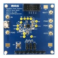 MONOLITHIC POWER SYSTEMS (MPS) EV2731-QC-00A Evaluation Board, MP2731GQC, Li-Ion / Polymer Battery Charger, Power Management - Battery