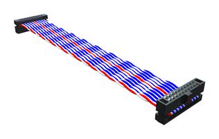 SAMTEC FFTP-13-D-18.00-01-N Ribbon Cable, IDC Receptacle to IDC Receptacle, 26 Positions, 18 ", 457.2 mm, 1.27 mm
