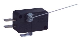 CROUZET 83137052 Microswitch, Miniature, Wireform, SPDT, Quick Connect, 5 A, 24 V