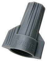 IDEAL 30-342 Closed End Splice, Twister 342 Series, Twist On, 18 AWG, 6 AWG, 10 mm², Gray