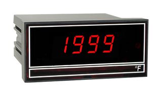 TEXMATE UM-35MV Digital Panel Meter, DC Voltage, UM Series, NEMA Case, 3.5 Digits, LED, 50 mV, 100 mV