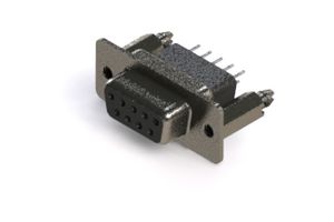 EDAC 628-009-321-056 D Sub Connector, Standard, Receptacle, 628 Series, 9 Contacts, DE, Solder