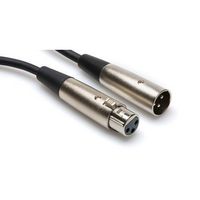 HOSA XLR-105 Audio / Video Cable Assembly, XLR 3 Position Jack, XLR 3 Position Plug, 5 ft, 1.52 m, Black