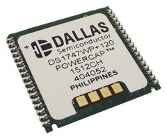 ANALOG DEVICES DS1747WP-120IND+ RTC, Day/Date/Month/Year/Century, HH:MM:SS, RTC, Bytewide, 2.97 V to 3.63 V Supply, PowerCap-34