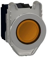 SCHNEIDER ELECTRIC XB4FVB6 LED Panel Mount Indicator, Blue, 24 V, 30.5 mm, 18 mA