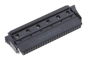 ERNI - TE CONNECTIVITY 214347-E IDC Connector, IDC Receptacle, Female, 1.27 mm, 2 Row, 50 Contacts, Cable Mount