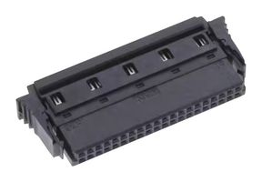 ERNI - TE CONNECTIVITY 214348-E IDC Connector, IDC Receptacle, Female, 1.27 mm, 2 Row, 68 Contacts, Cable Mount