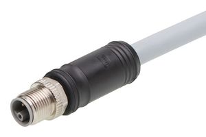 MOLEX 120500-0219 Sensor Cable, M12, Micro-Change Plug, Free End, 5 Positions, 15 m, 49.21 ft