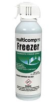 MULTICOMP PRO MP012099 Freeze Spray, Aerosol, 10 fl.oz (US) Volume, 10 oz Weight