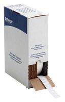 BRADY BM-11-499 Label, Thermal Transfer Printable, 19.05 mm, 12.7 mm, Nylon Cloth, White