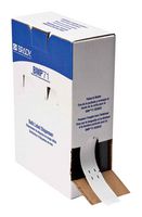 BRADY BM-12-109 Label, Wire Marker Tag, 76.2 mm, 19.25 mm, Polyethylene, White