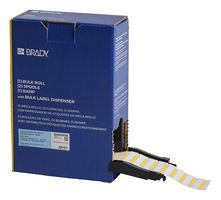 BRADY BM-125-175-312-YL Wire Marker, Heat Shrinkable Sleeve, Blank (No Legend), PO (Polyolefin), Yellow